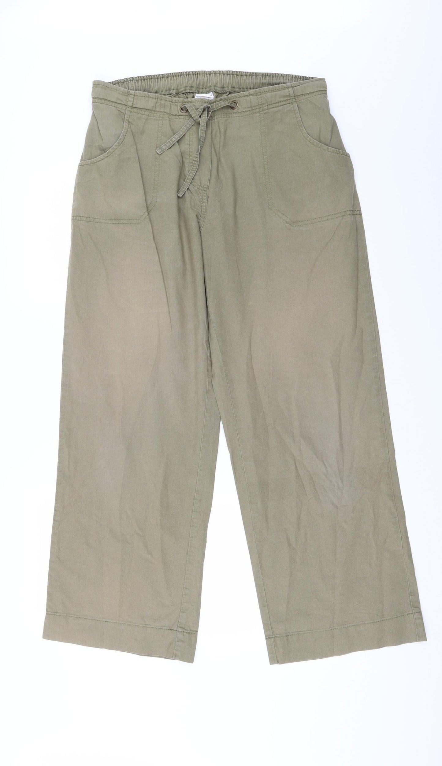 Damart Womens Green   Harem Trousers Size 16 L28 in - Pockets
