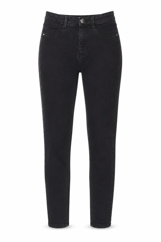Womens UK Size 10 Dorothy Perkins Regular Fit Skinny Black Jeans
