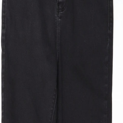 Womens UK Size 10 Dorothy Perkins Regular Fit Skinny Black Jeans