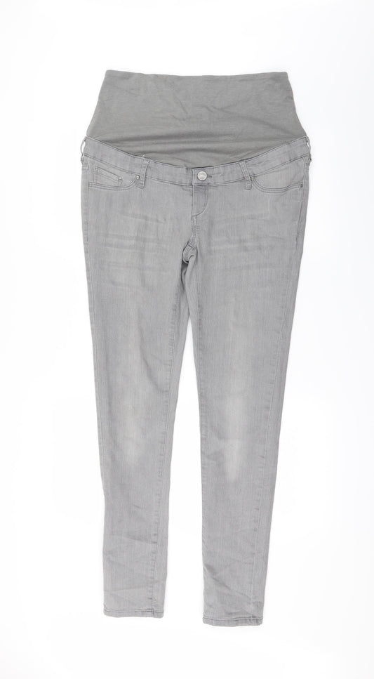 ESMARA Womens Grey   Skinny Jeans Size 14 L30 in - High waisted