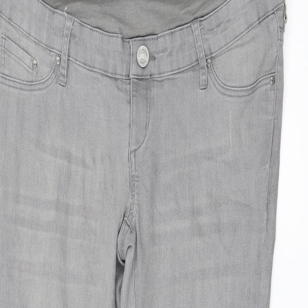 ESMARA Womens Grey   Skinny Jeans Size 14 L30 in - High waisted