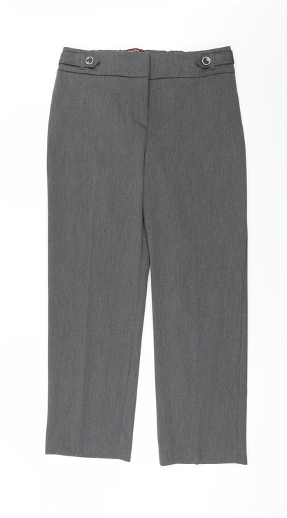 Womens UK Size 14 Savoir Regular Fit  Grey Trousers