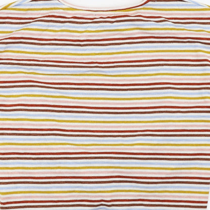 Womens UK Size L New Look Red Basic T-Shirt
