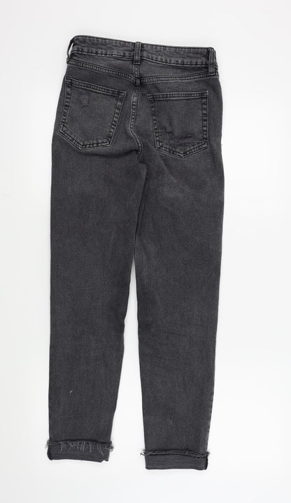 H&M Womens Grey   Skinny Jeans Size 8 L26 in
