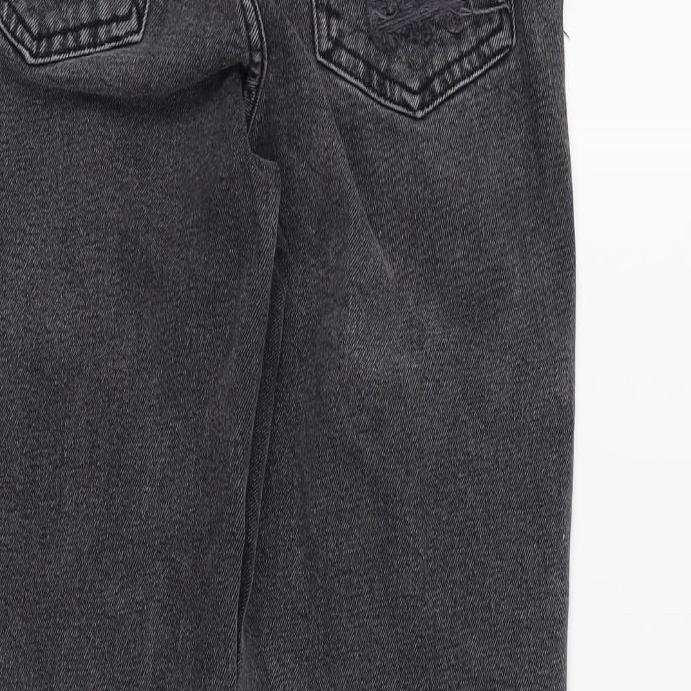 H&M Womens Grey   Skinny Jeans Size 8 L26 in