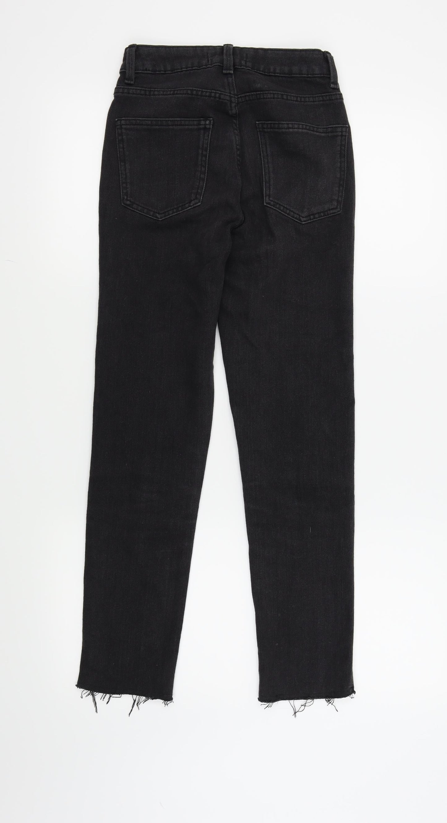 Denim & Co. Womens Black   Skinny Jeans Size 4 L25 in