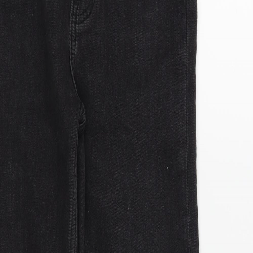 Denim & Co. Womens Black   Skinny Jeans Size 4 L25 in
