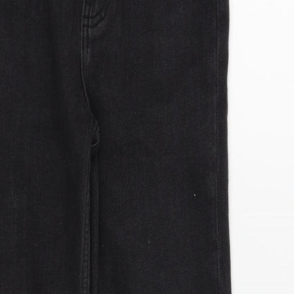 Denim & Co. Womens Black   Skinny Jeans Size 4 L25 in