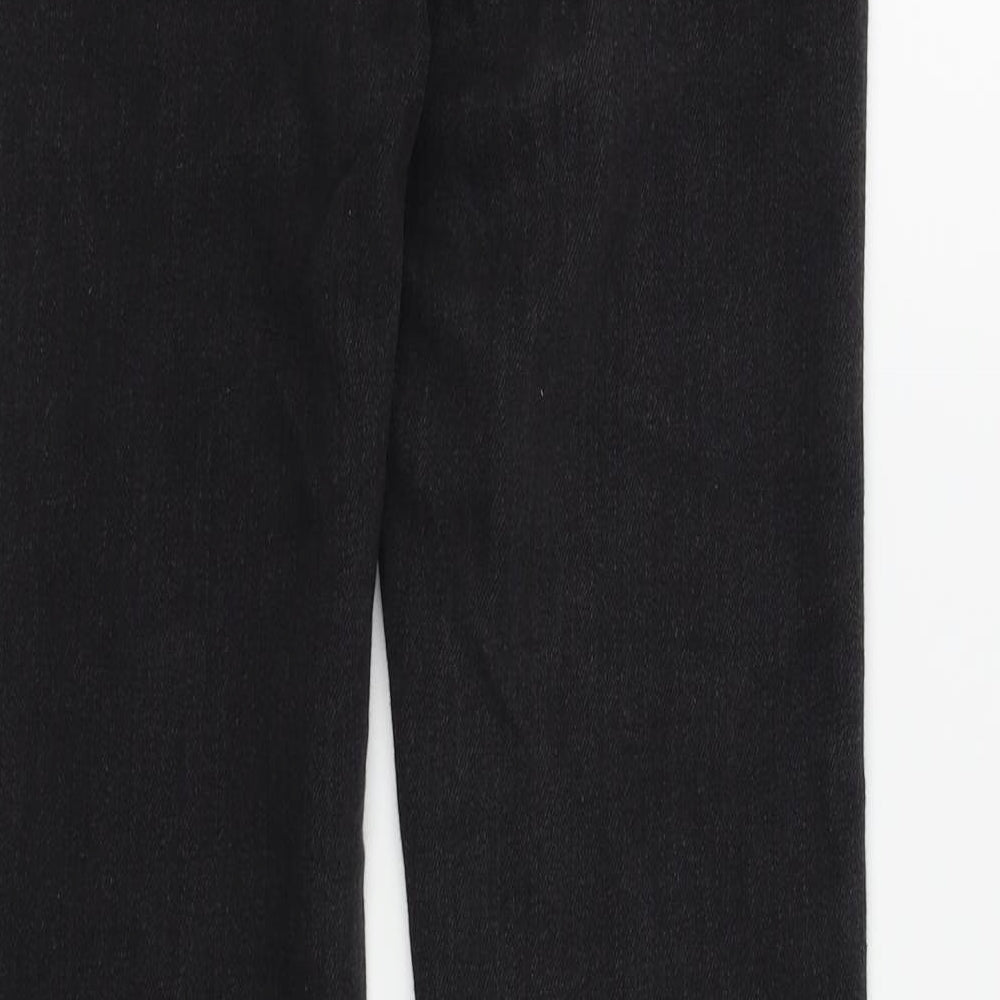 Denim & Co. Womens Black   Skinny Jeans Size 4 L25 in