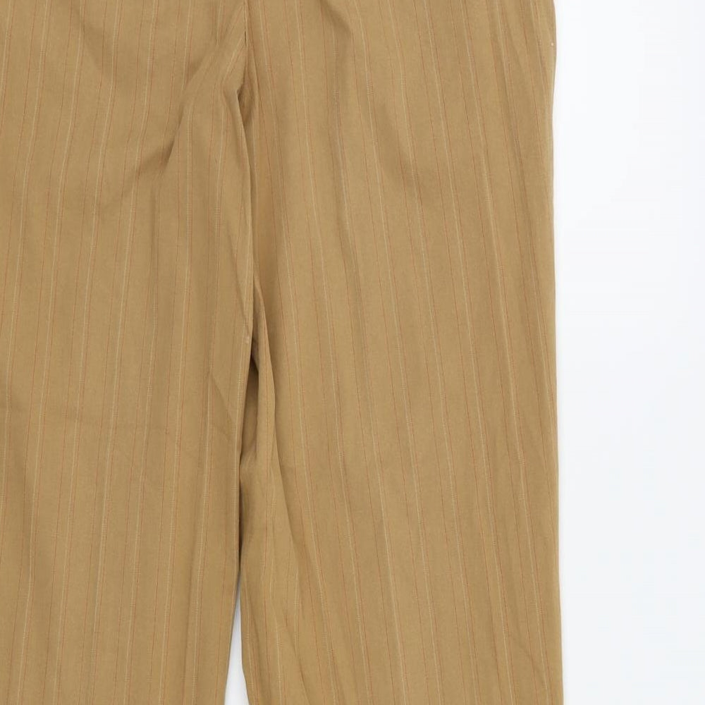 Womens UK Size 12 Preworn Regular Fit  Orange Trousers