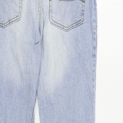 Authentic Clothing Company Womens Blue   Cropped Jeans Size 10 L24 in