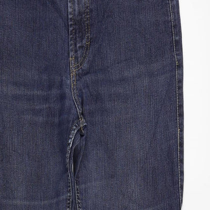 ellen amber Womens Blue   Straight Jeans Size 10 L27 in