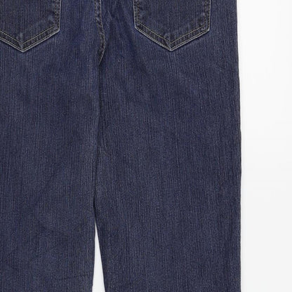 ellen amber Womens Blue   Straight Jeans Size 10 L27 in