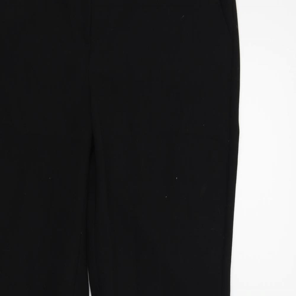 Womens UK Size 10 NEXT Regular Fit  Black Trousers