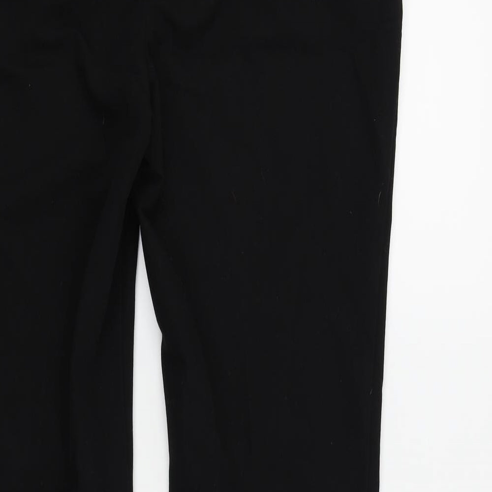 Womens UK Size 10 NEXT Regular Fit  Black Trousers