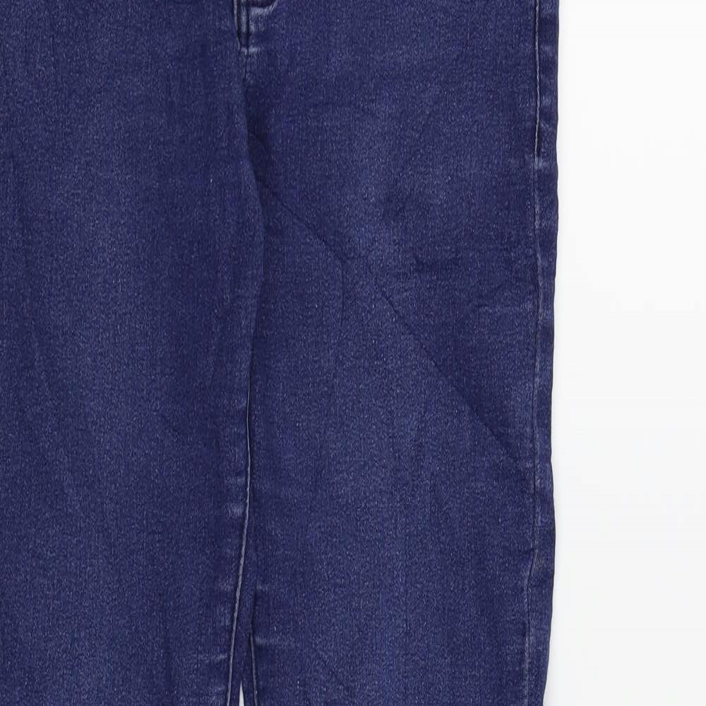 zebra  Womens Blue   Skinny Jeans Size 8 L29 in