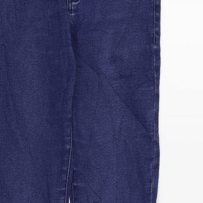 zebra  Womens Blue   Skinny Jeans Size 8 L29 in