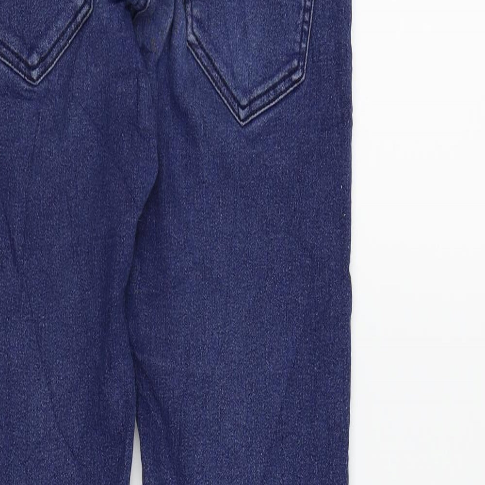 zebra  Womens Blue   Skinny Jeans Size 8 L29 in