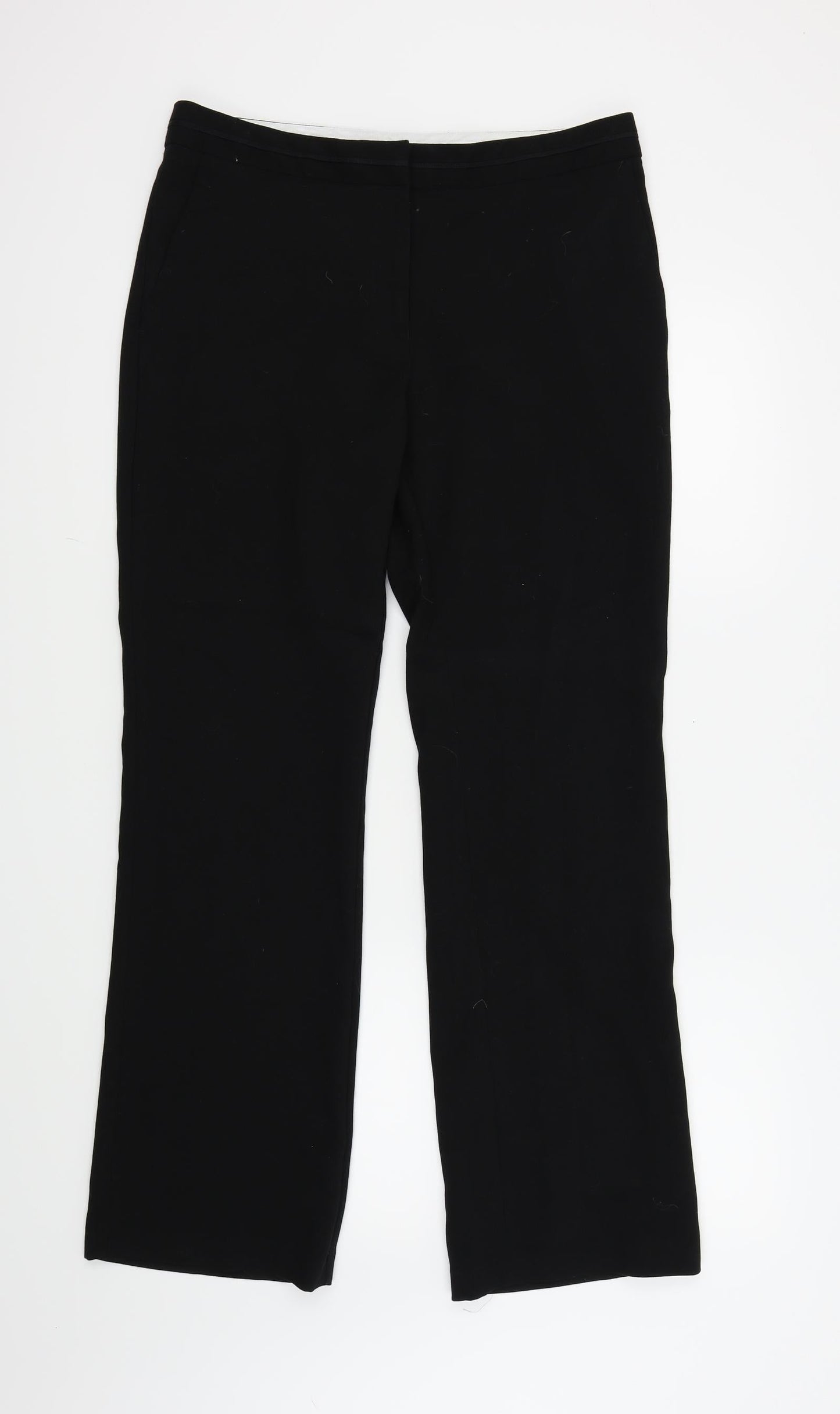 Womens UK Size 12 NEXT Regular Fit  Black Trousers