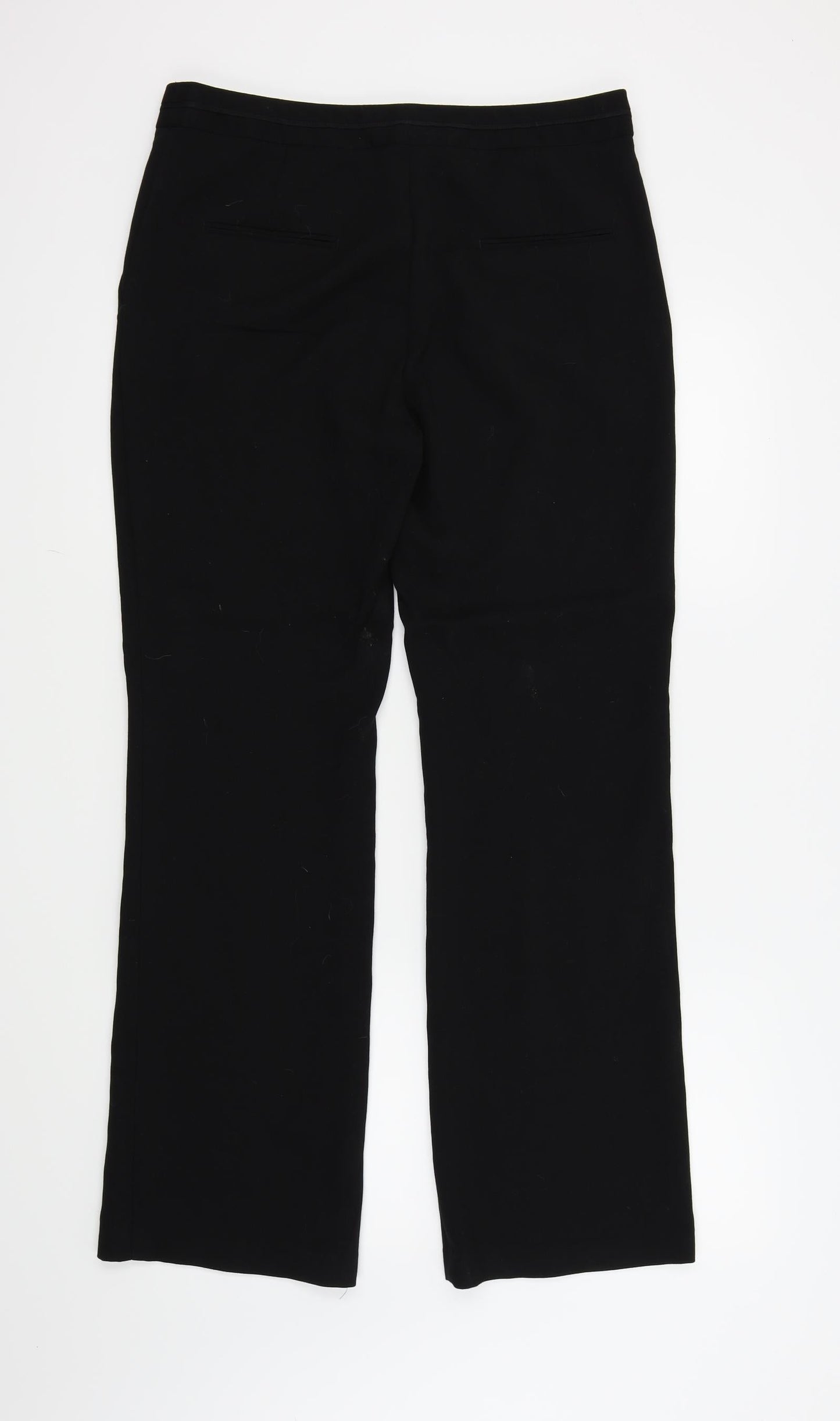 Womens UK Size 12 NEXT Regular Fit  Black Trousers