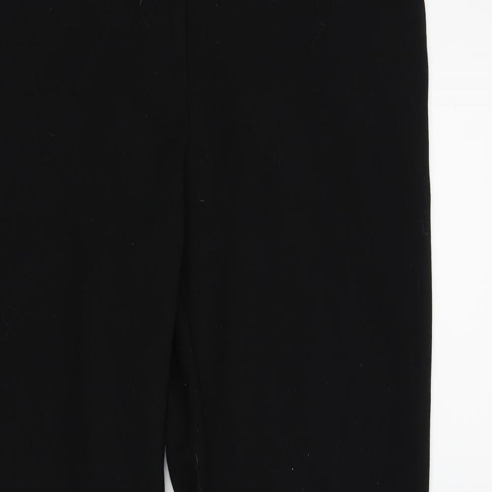 Womens UK Size 12 NEXT Regular Fit  Black Trousers