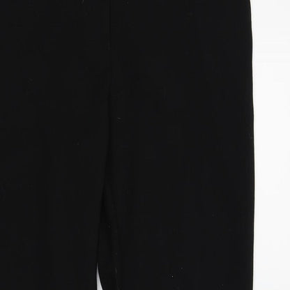 Womens UK Size 12 NEXT Regular Fit  Black Trousers