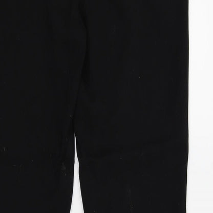 Womens UK Size 12 NEXT Regular Fit  Black Trousers