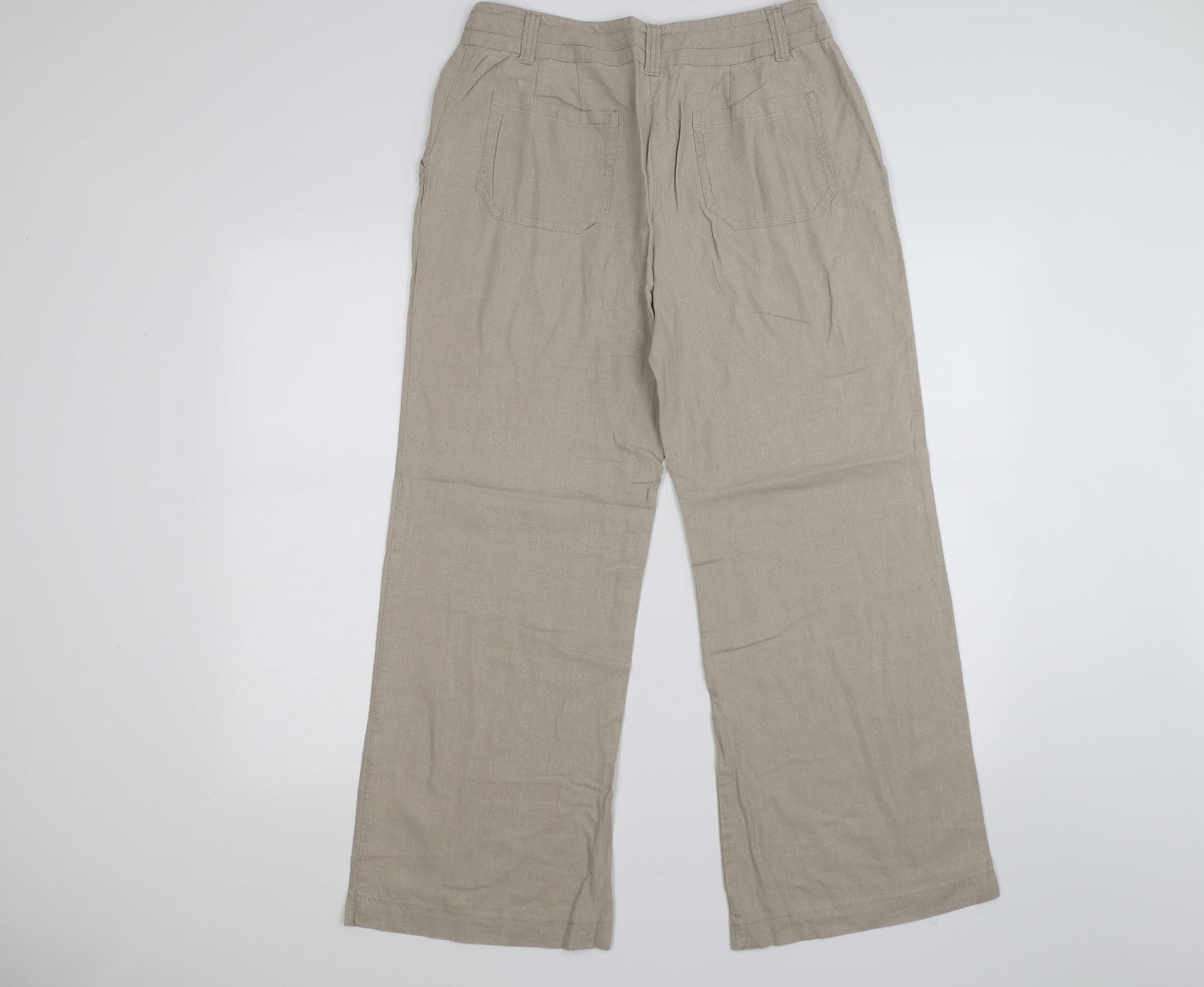 George Womens Beige   Trousers  Size 12 L29 in
