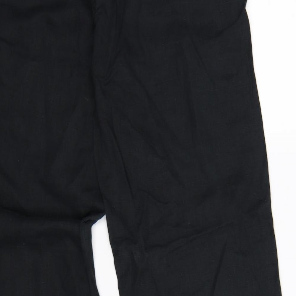 Womens UK Size 12 Marks and Spencer Regular Fit  Blue Trousers