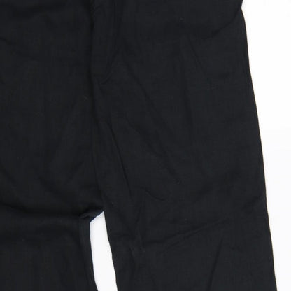 Womens UK Size 12 Marks and Spencer Regular Fit  Blue Trousers