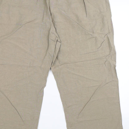 Anthology Womens Beige   Trousers  Size 20 L26 in