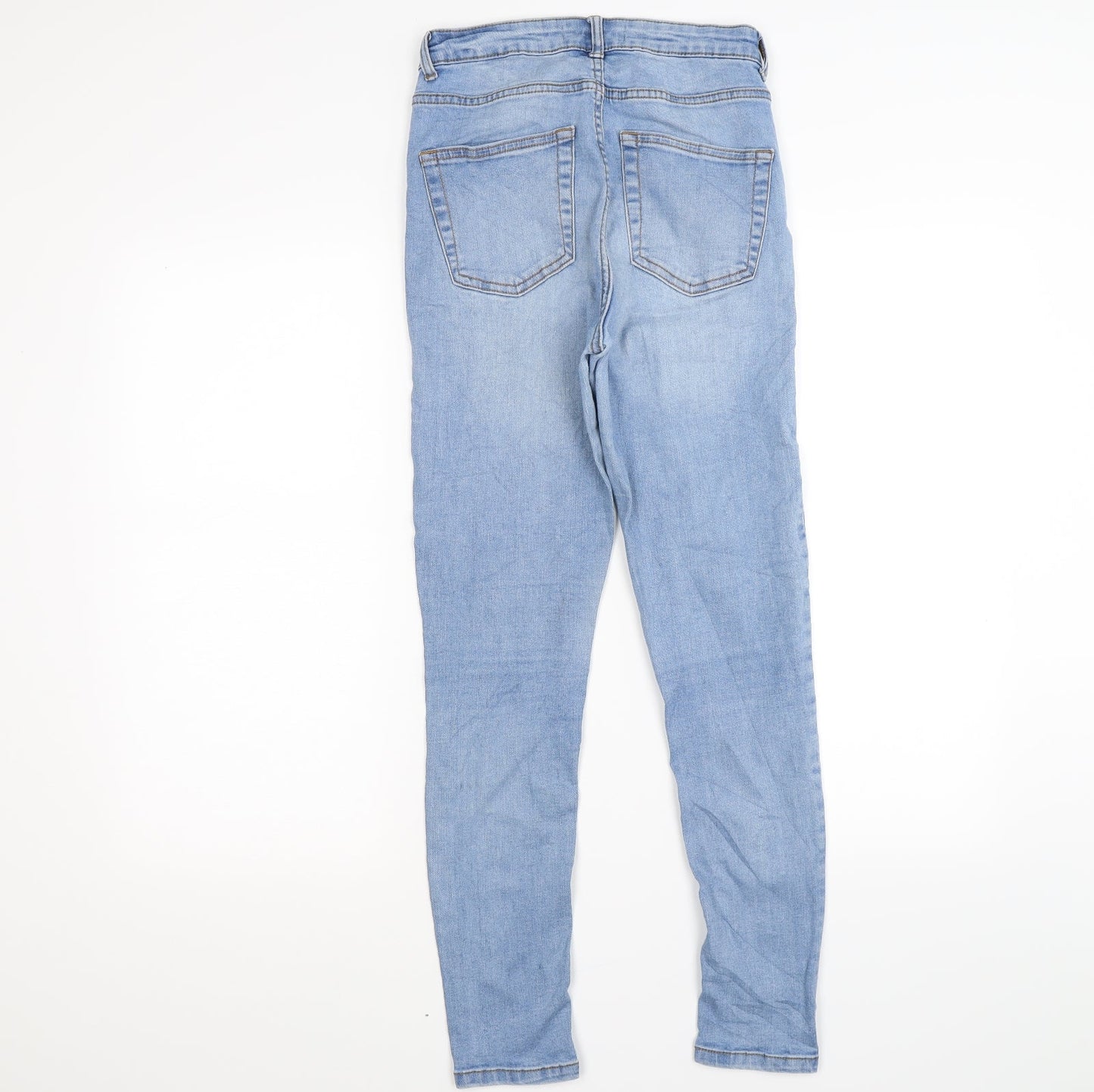 denim co Womens Blue  Denim Skinny Jeans Size 10 L26 in