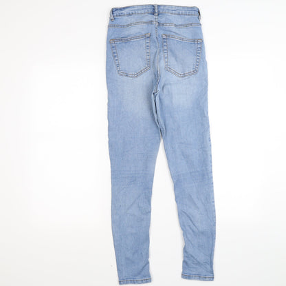 denim co Womens Blue  Denim Skinny Jeans Size 10 L26 in