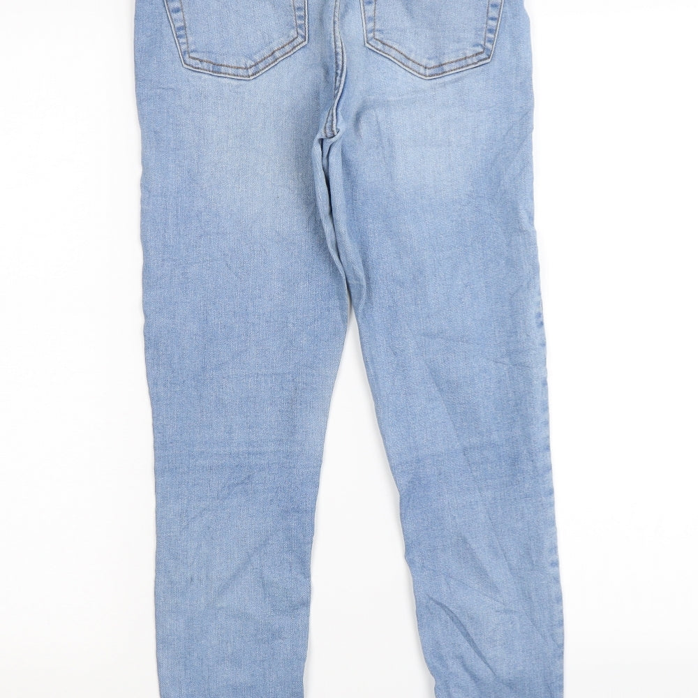denim co Womens Blue  Denim Skinny Jeans Size 10 L26 in