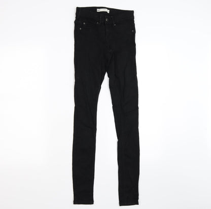 tricot Womens Black  Denim Skinny Jeans Size XS L28 in