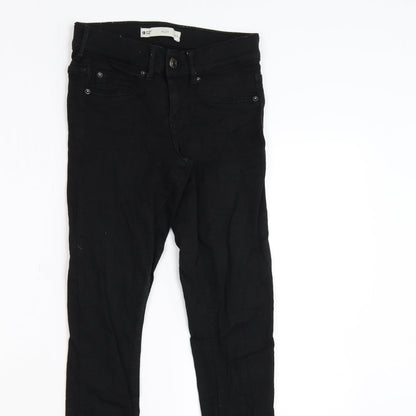 tricot Womens Black  Denim Skinny Jeans Size XS L28 in