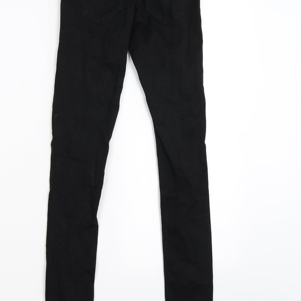 tricot Womens Black  Denim Skinny Jeans Size XS L28 in
