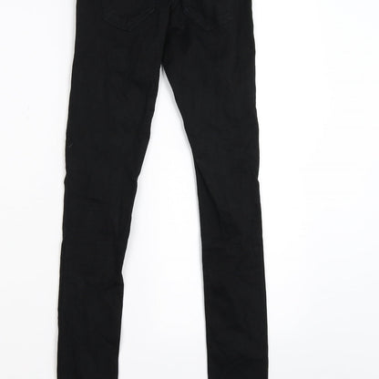 tricot Womens Black  Denim Skinny Jeans Size XS L28 in