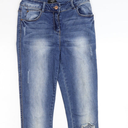 /denim Womens Blue  Denim Skinny Jeans Size 8 L27 in
