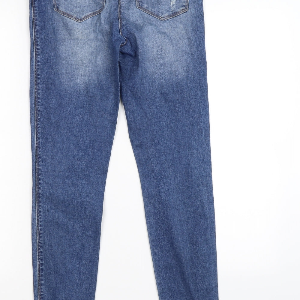 /denim Womens Blue  Denim Skinny Jeans Size 8 L27 in