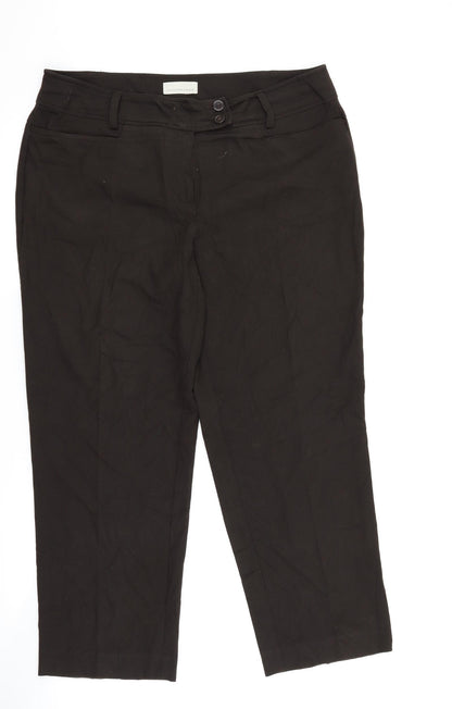 viacortsea Womens Black   Trousers  Size 40 in L26 in
