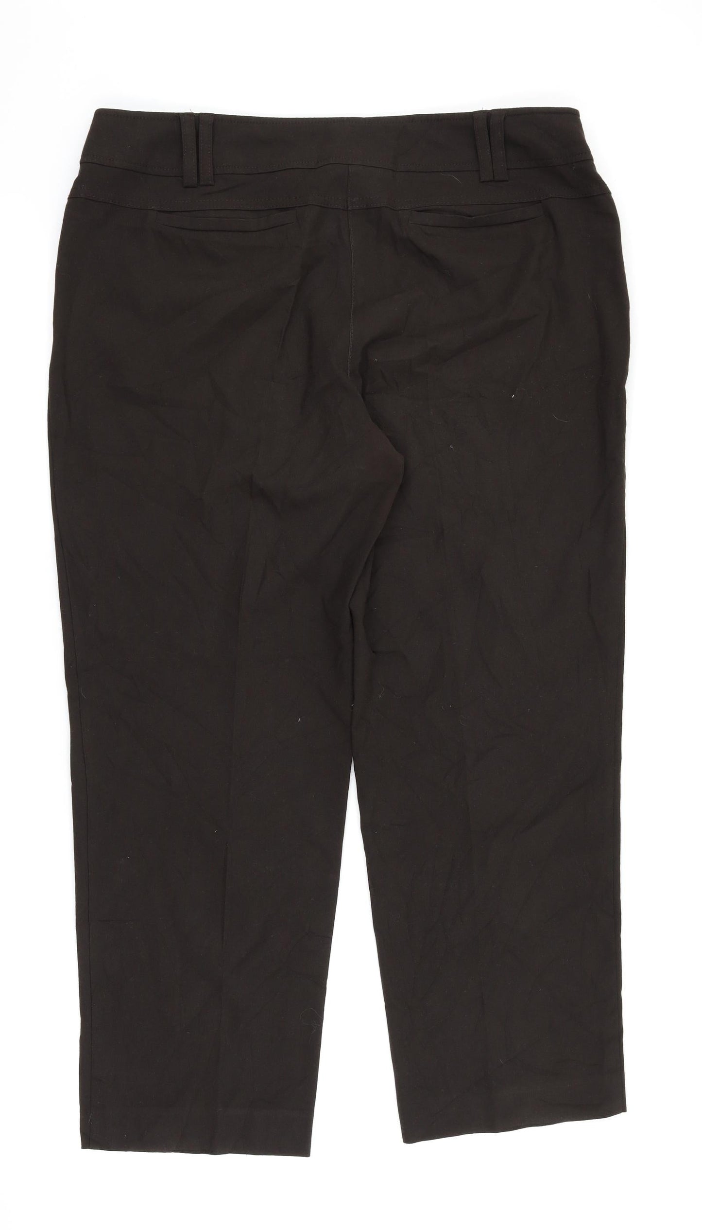 viacortsea Womens Black   Trousers  Size 40 in L26 in