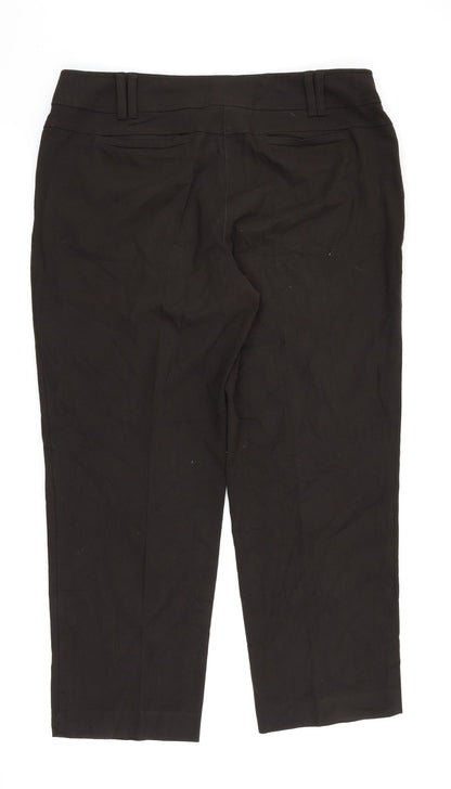viacortsea Womens Black   Trousers  Size 40 in L26 in