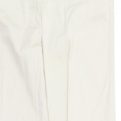 Per Una Womens Brown   Chino Trousers Size 34 L29 in