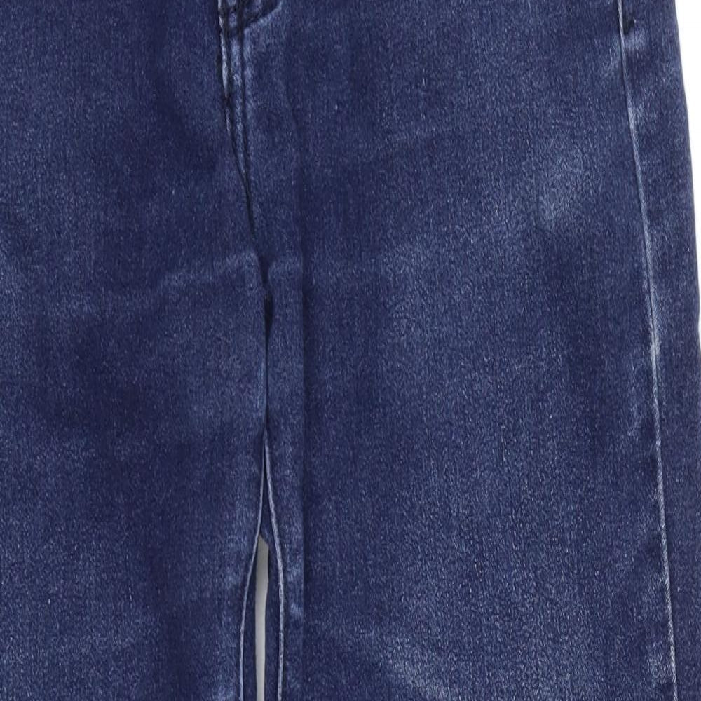 BS Fashion Womens Blue  Denim Capri Jeans Size 28 in L26 in
