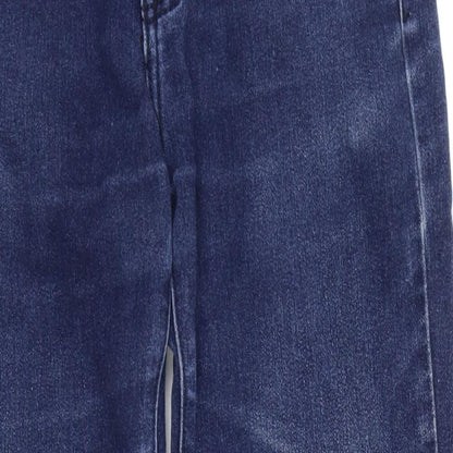BS Fashion Womens Blue  Denim Capri Jeans Size 28 in L26 in