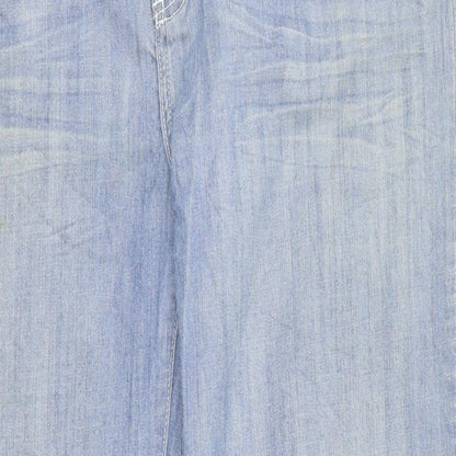 rping Womens Blue  Denim Straight Jeans Size 40 in L30 in