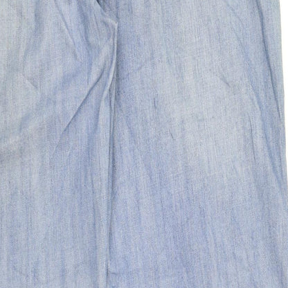 rping Womens Blue  Denim Straight Jeans Size 40 in L30 in