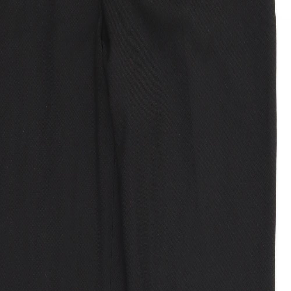Womens UK Size 12 Marks and Spencer Regular Fit  Black Trousers