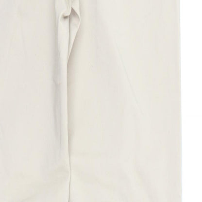Ashley Brooke Womens Beige   Trousers  Size 8 L27 in